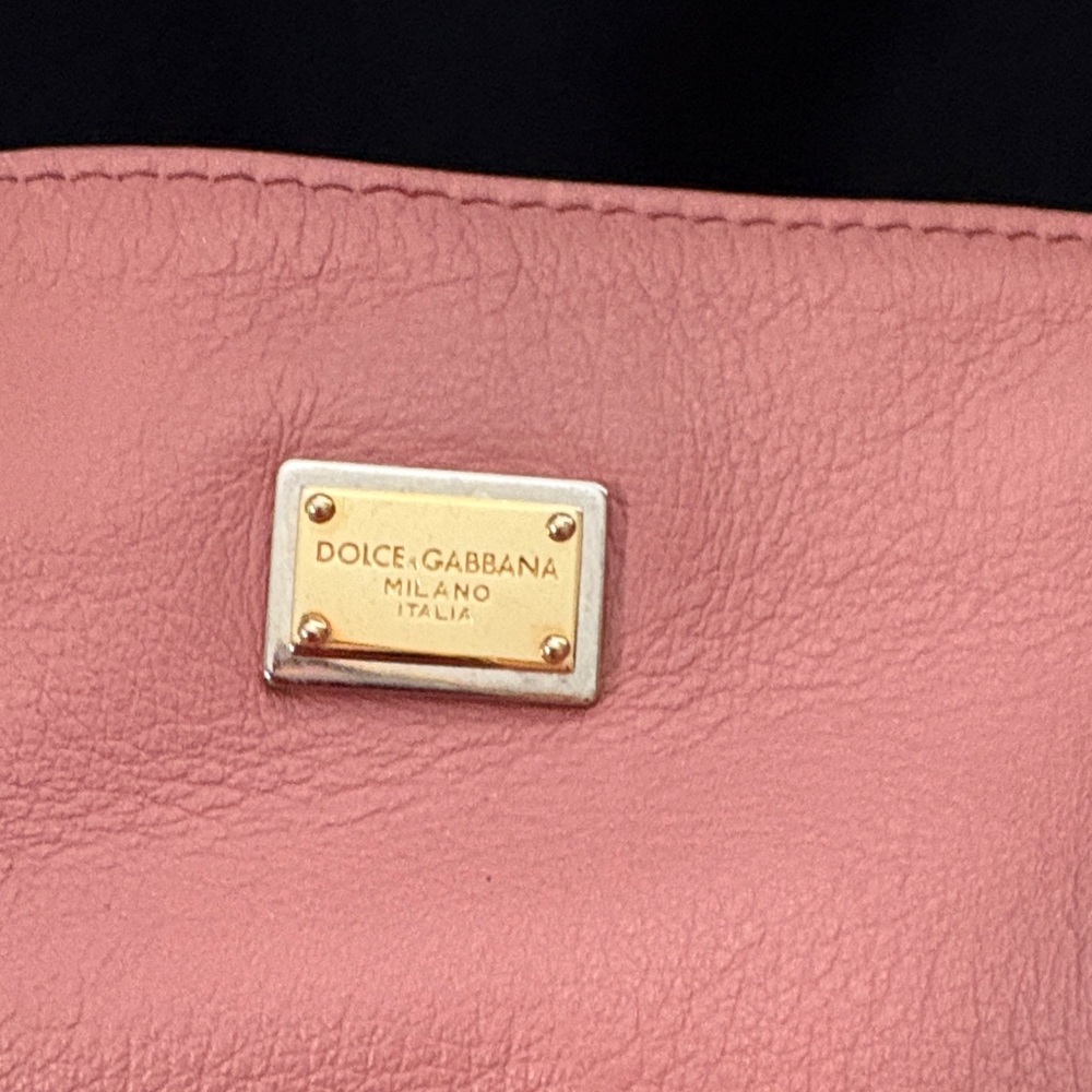 Dolce & Gabbana Pink Leather Tote - Picture 2 of 14